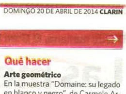 Aviso Clarín